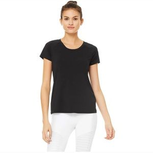 ALO Yoga Cool Fit Short Sleeve Top